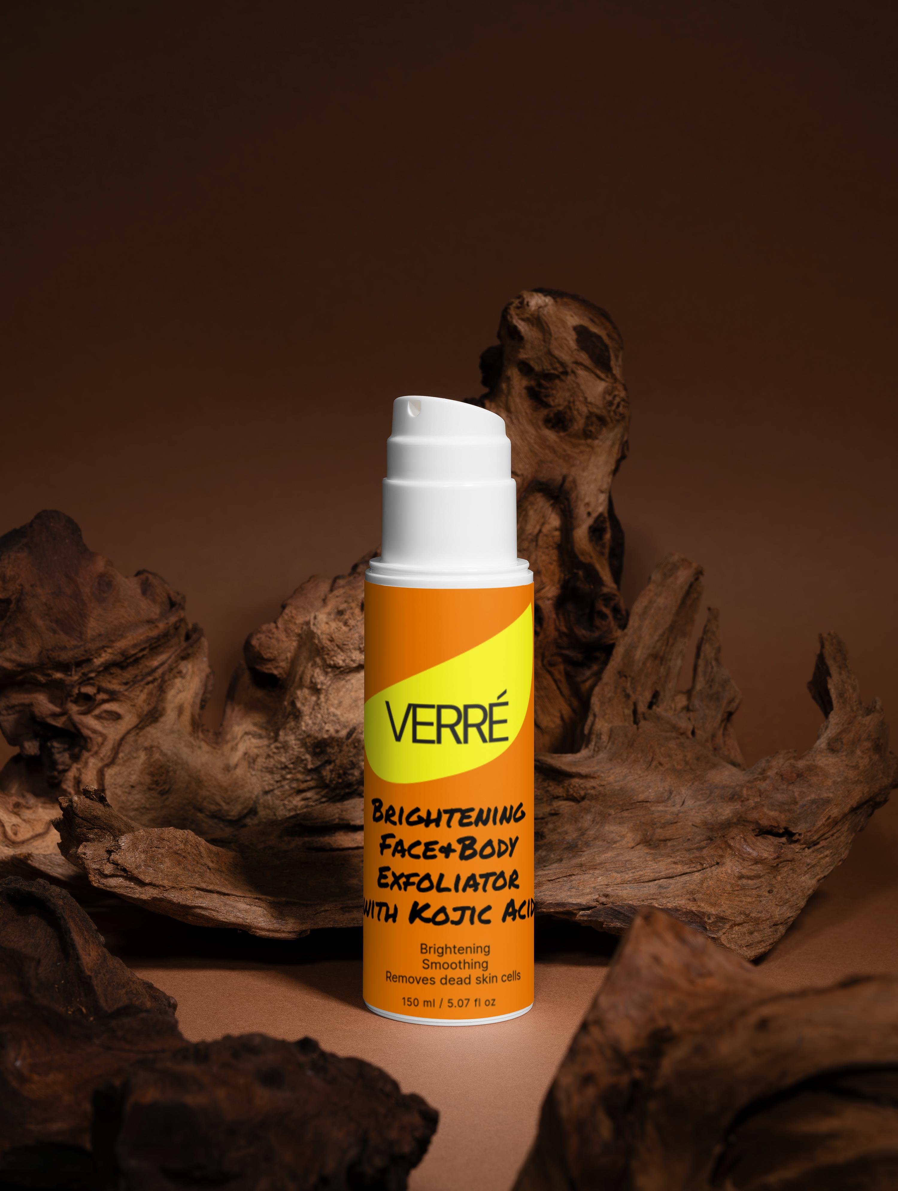 Brightening Face&Body Exfoliator with Kojic Acid