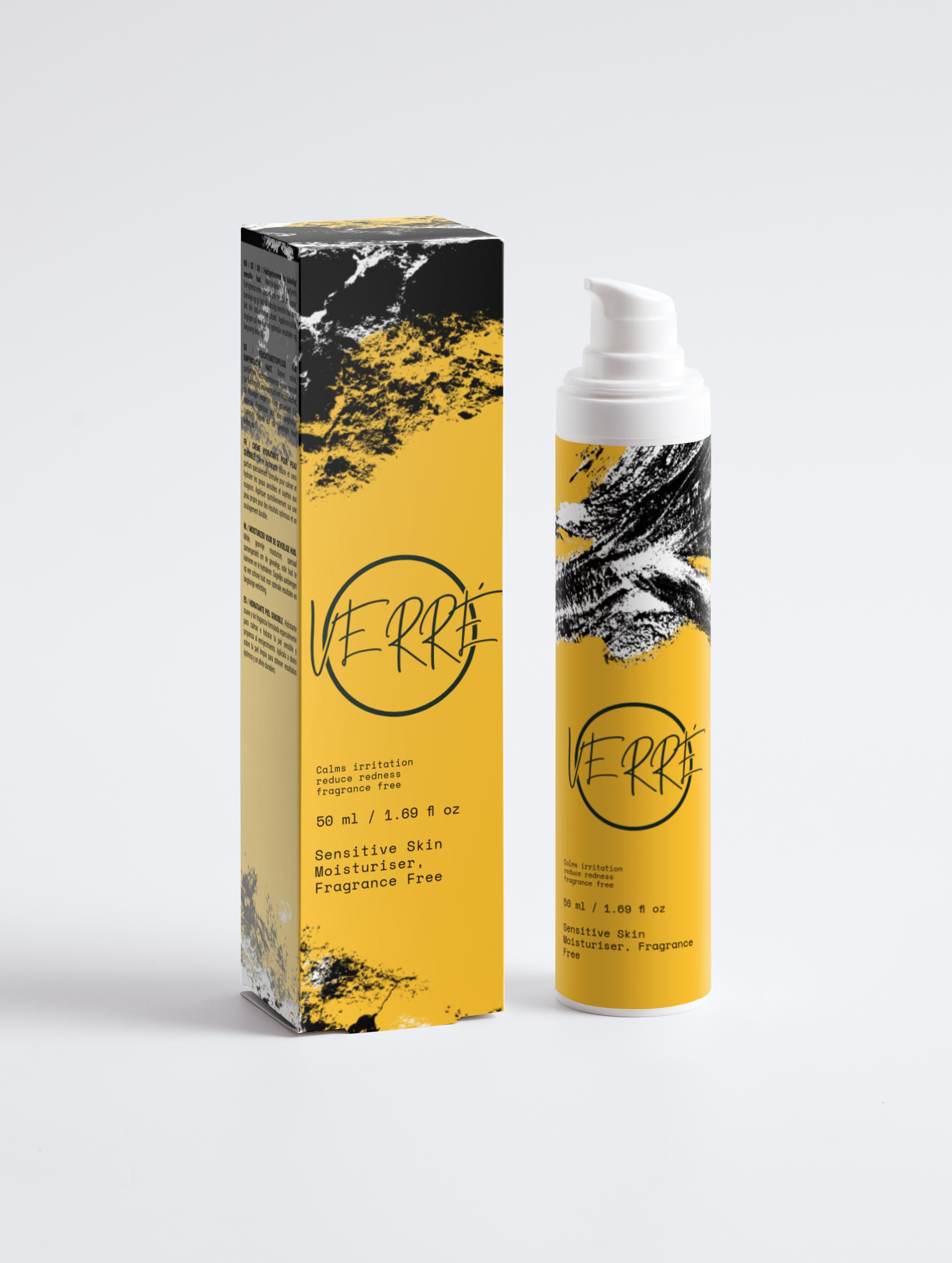 Sensitive Skin Moisturiser, Fragrance Free