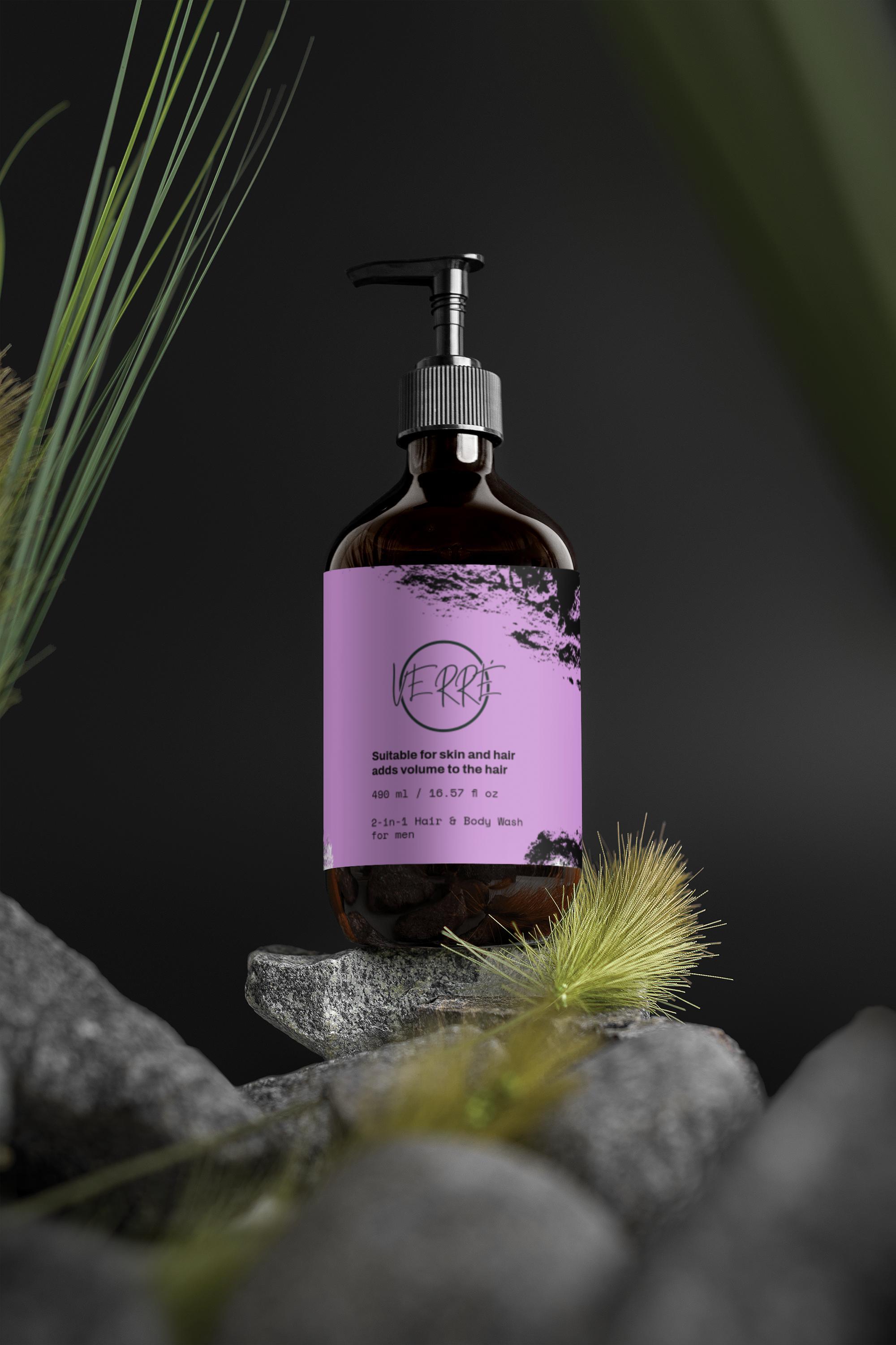 2-in-1 Hair & Body Wash for men