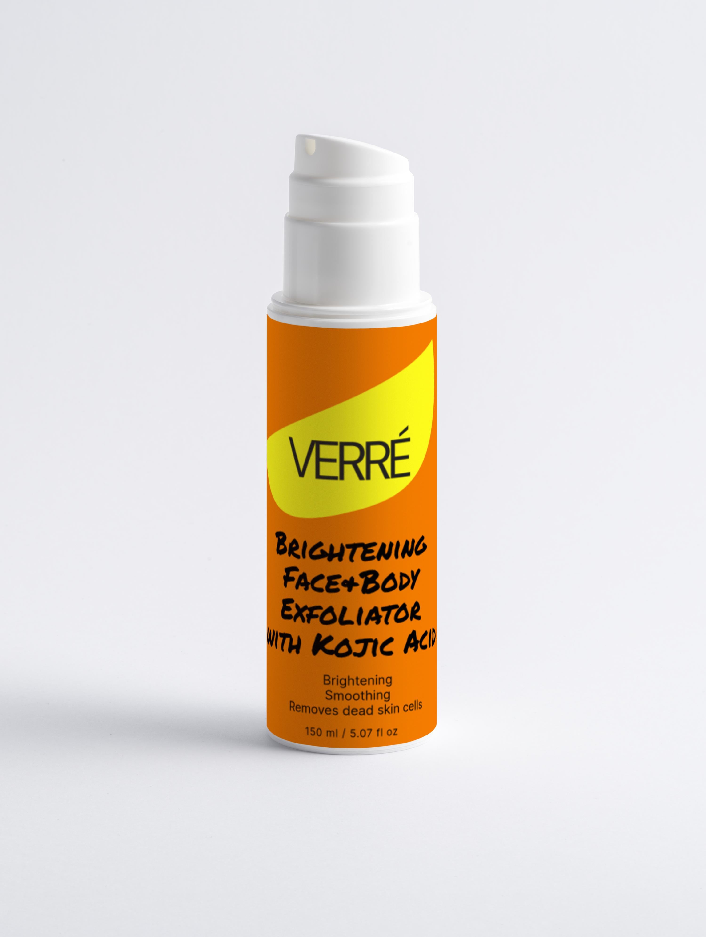 Brightening Face&Body Exfoliator with Kojic Acid
